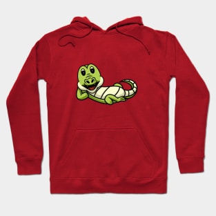 Cute Chill Crocodile Hoodie